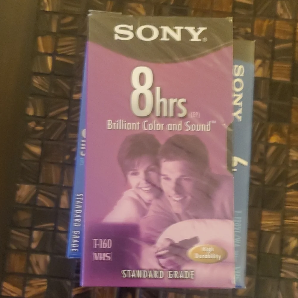 New Sony VHS Tapes